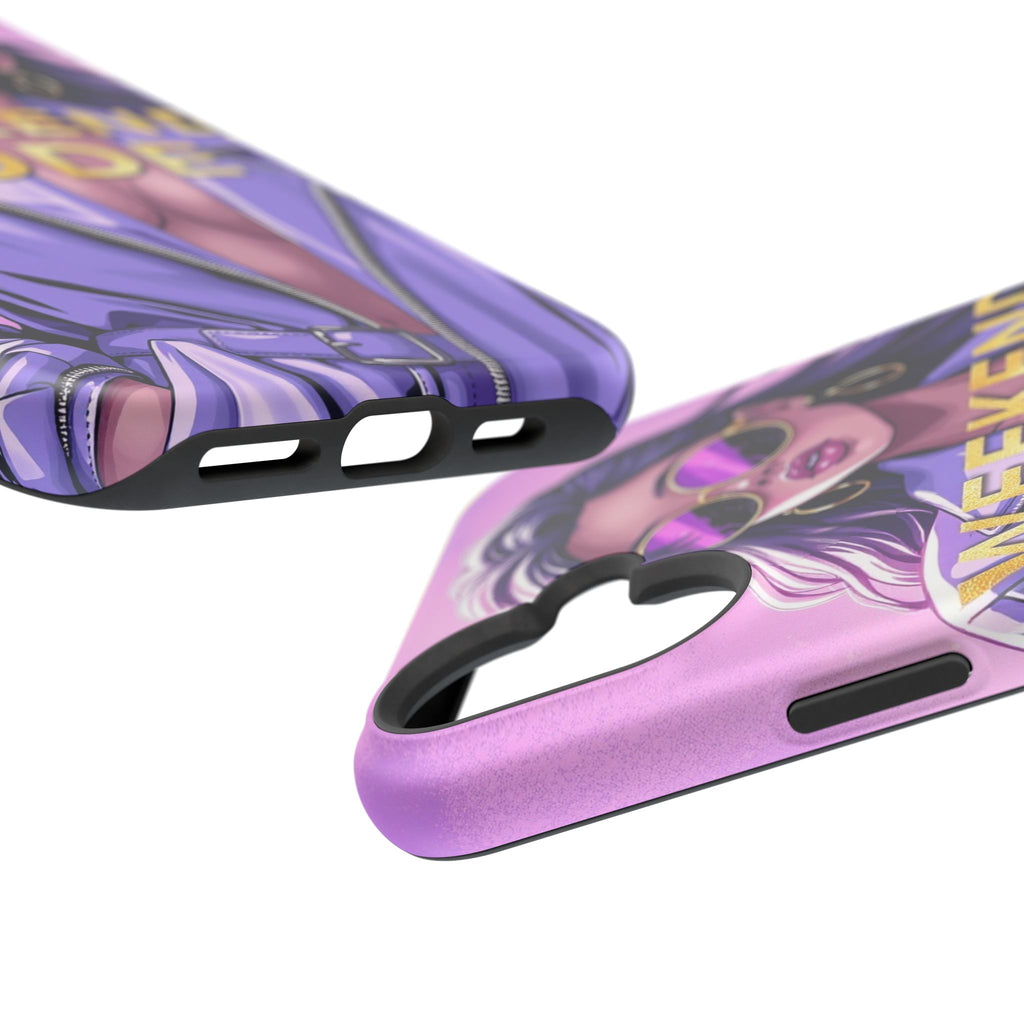 iPhone Lavender And Pearl Weekend Mode On Slim Everyday Designer Case · iPhone C