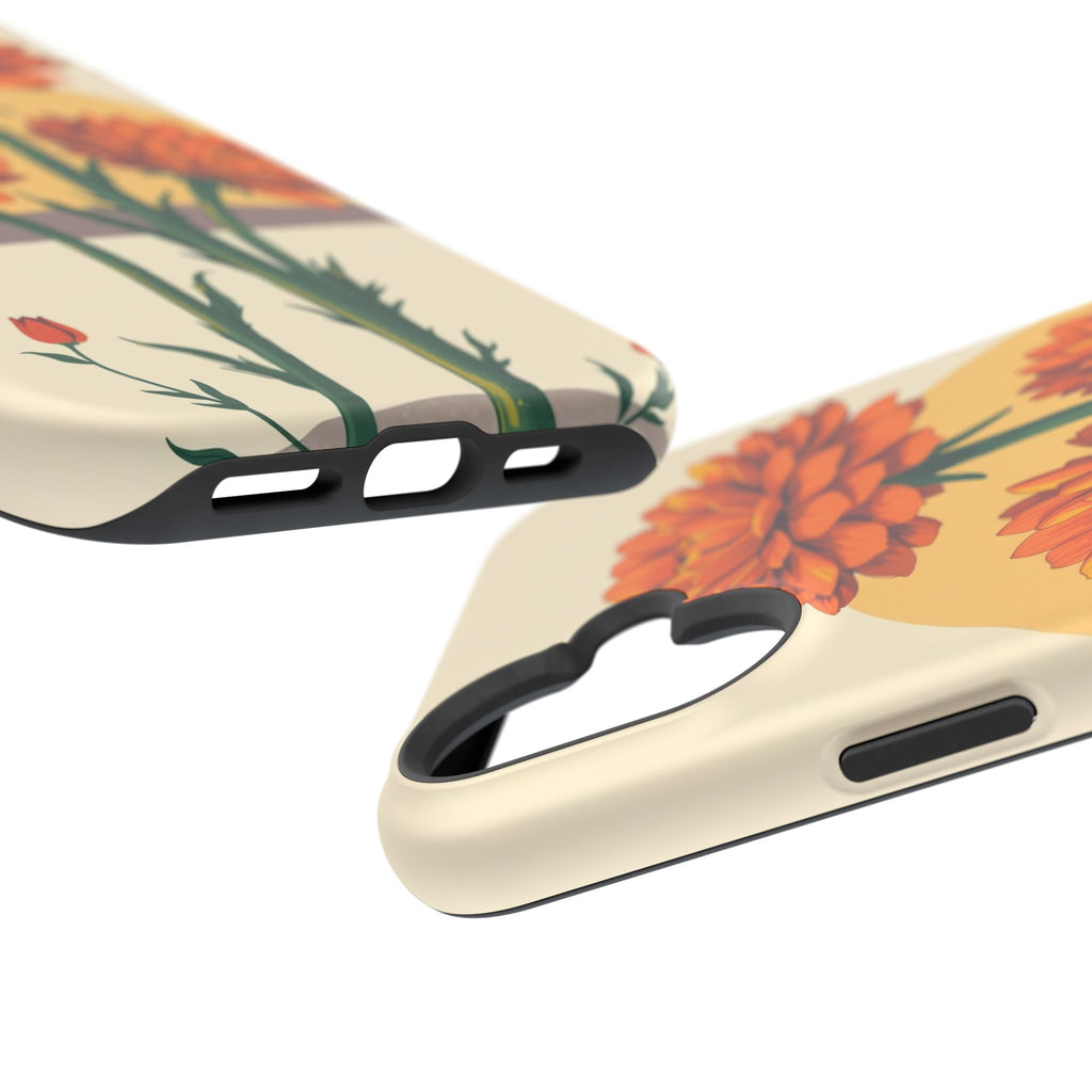 iPhone Ranunculus Stack Bold Art Bold Modern Everyday Snap Case · iPhone Case