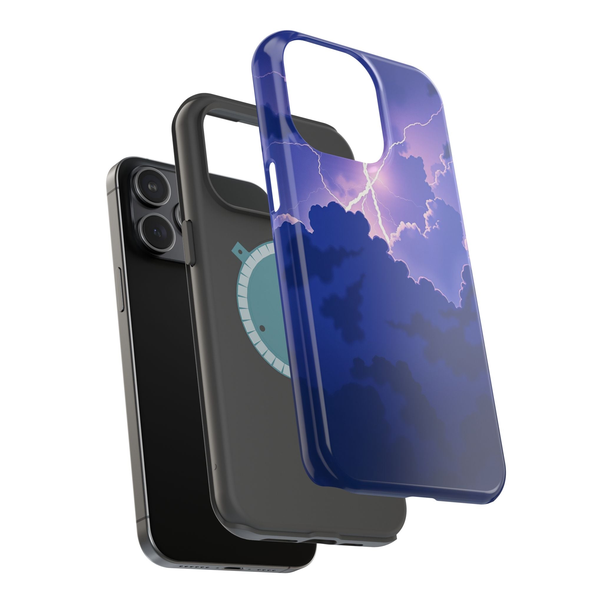 iPhone Indigo And Violet Thunderstorm Sky Slim iPhone Everyday Designer · iPhone