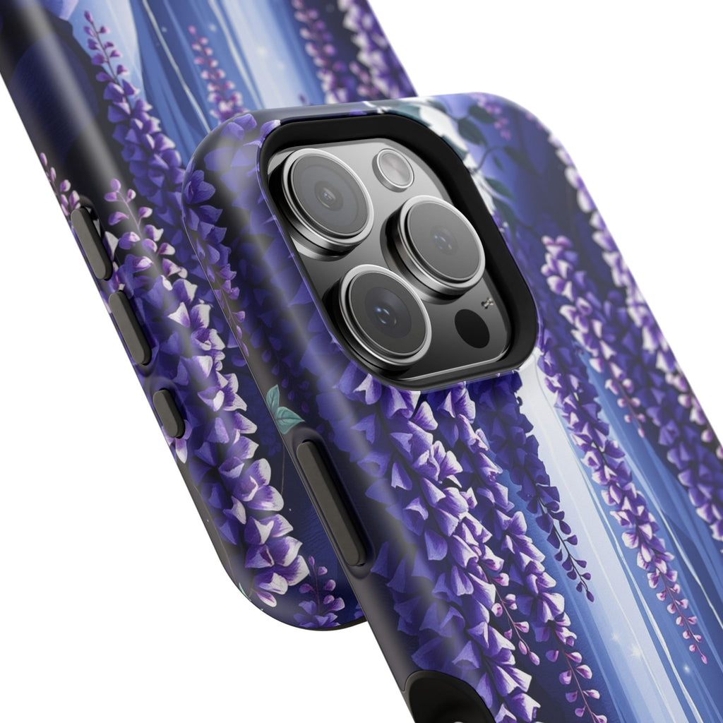 iPhone Wisteria Cascade Serene Design Slim Snap Case Ga · iPhone Case