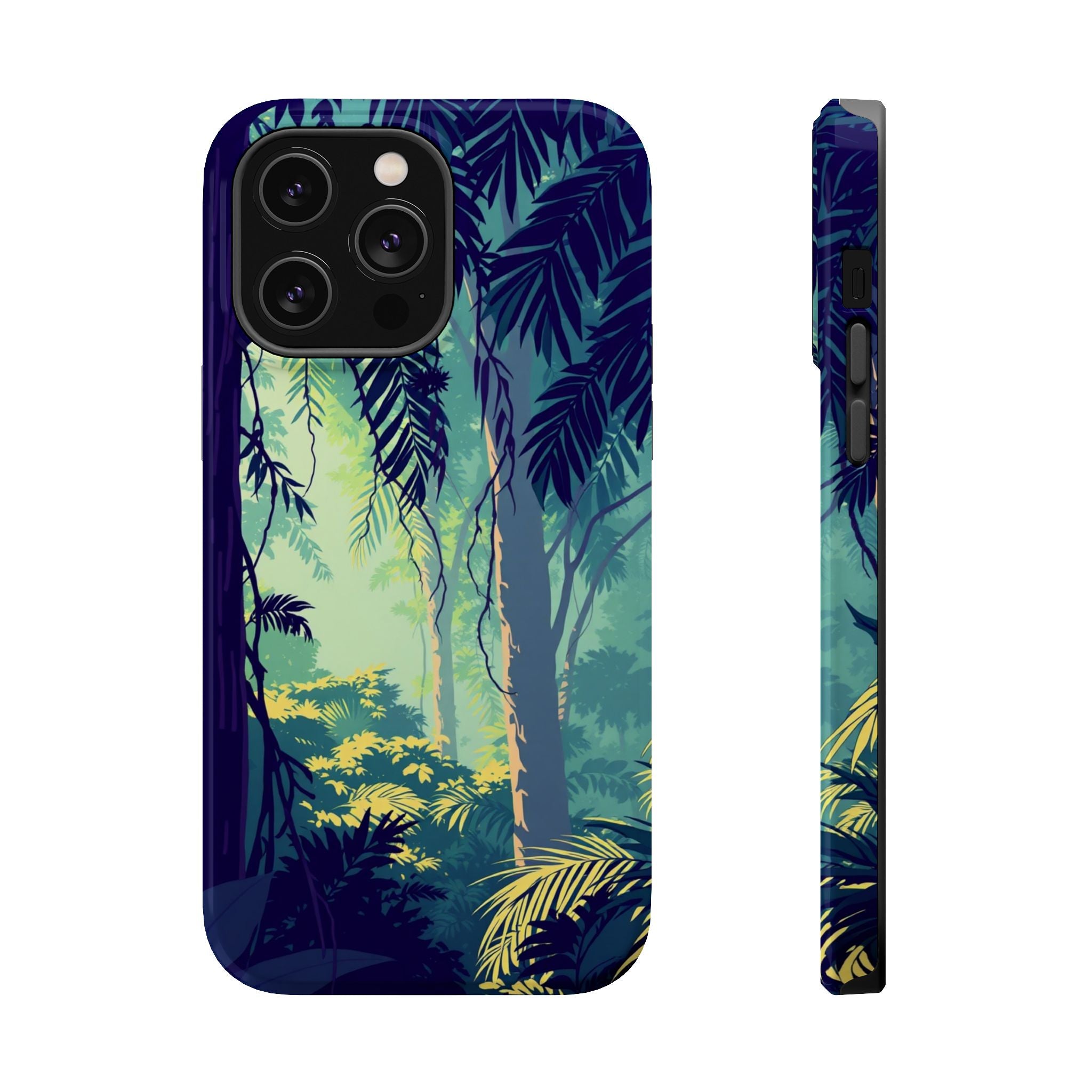 iPhone Mint And Blush Rainforest Canopy Slim Everyday iPhone Designer · iPhone C