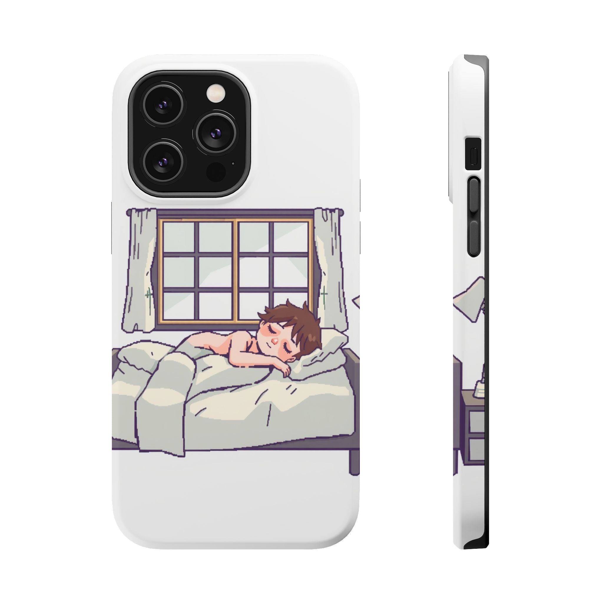 iPhone Do Not Disturb: Napping Bold Art Slim Everyday Designer Case · iPhone Cas