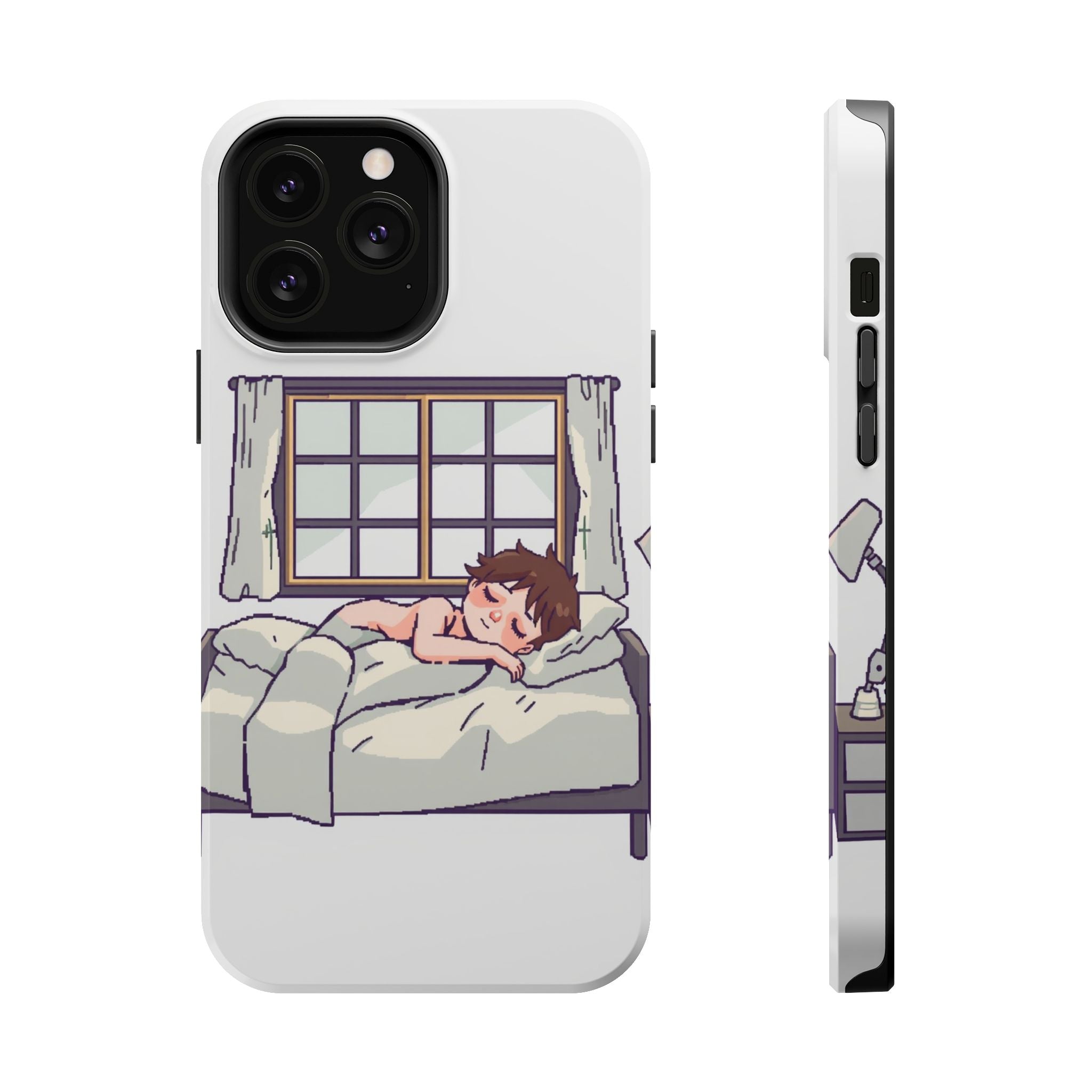 iPhone Do Not Disturb: Napping Bold Art Slim Everyday Designer Case · iPhone Cas