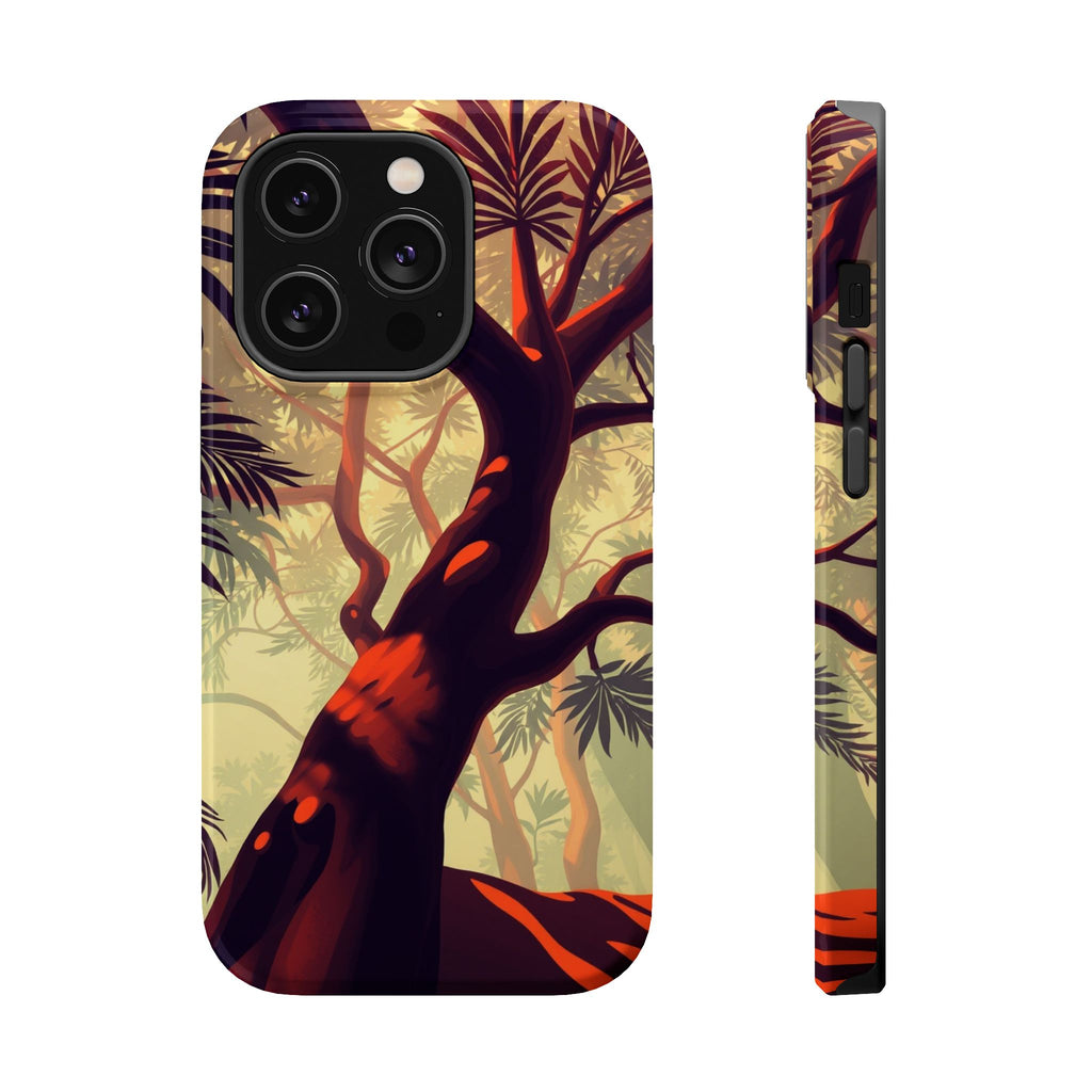 iPhone Burnt Orange And Sand Rainforest Canopy Clean iPhone 20 Minimal · iPhone