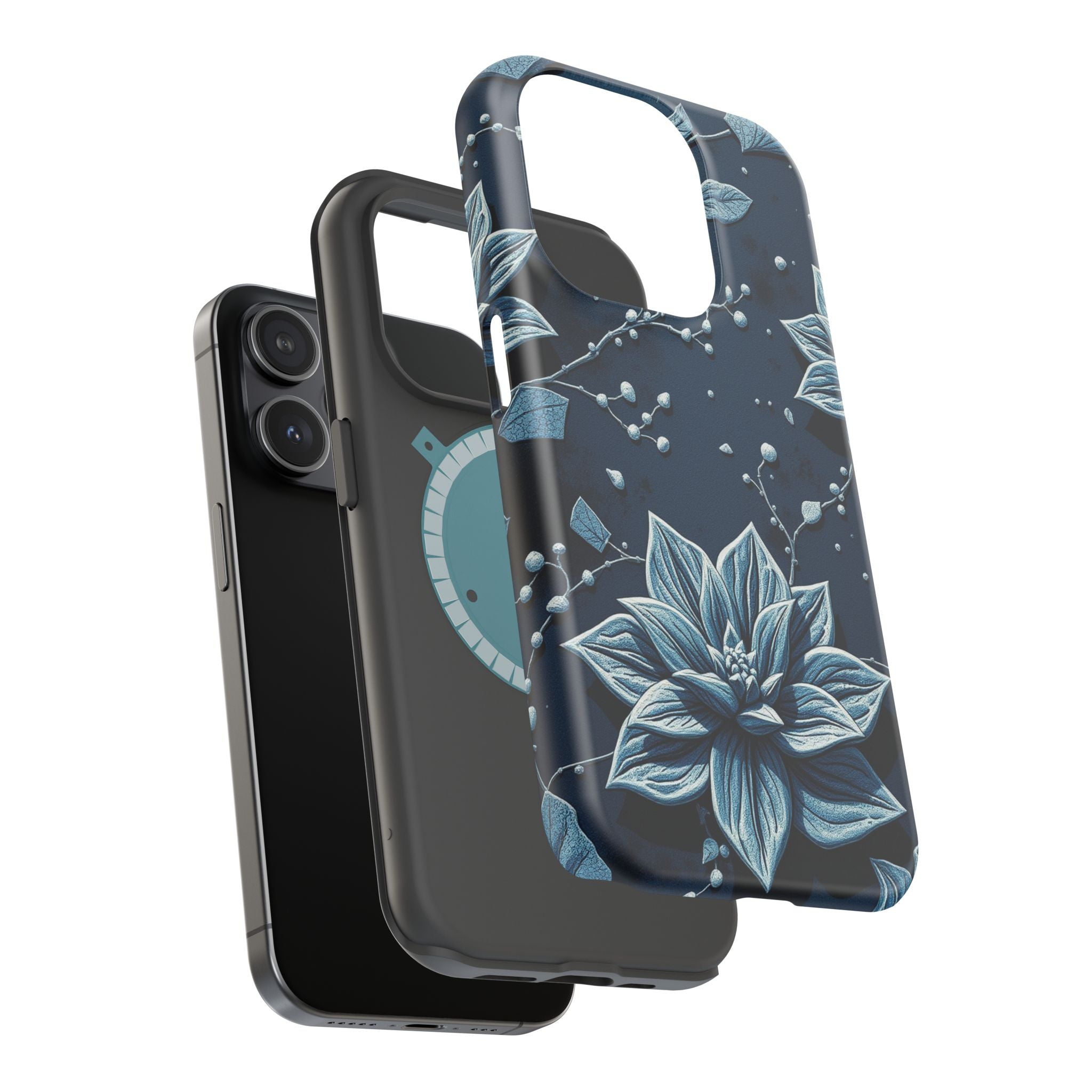 iPhone Floral Terrazzo Bold Art Slim Everyday Designer Case Galaxy · iPhone Case