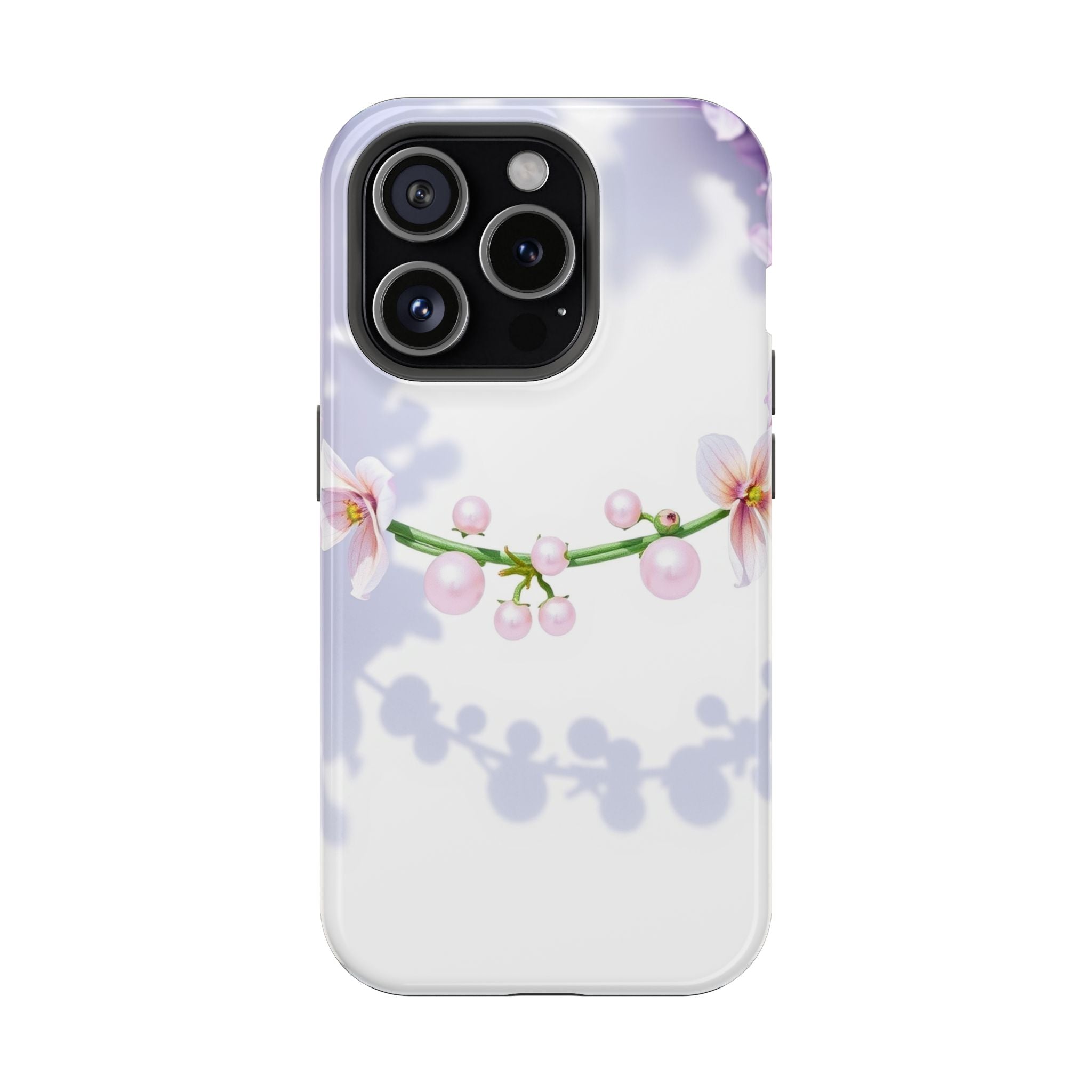 iPhone Vibrant Floral Crown Design Clean Minimal Snap Cas Slim Snap Case · iPhon