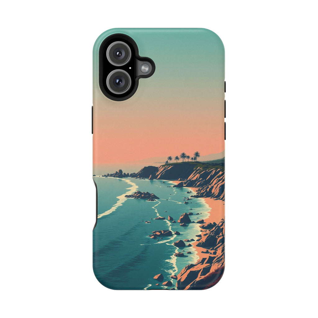 iPhone Radiant Pebble Beach Design Bold Modern Everyday Snap Case · iPhone Case
