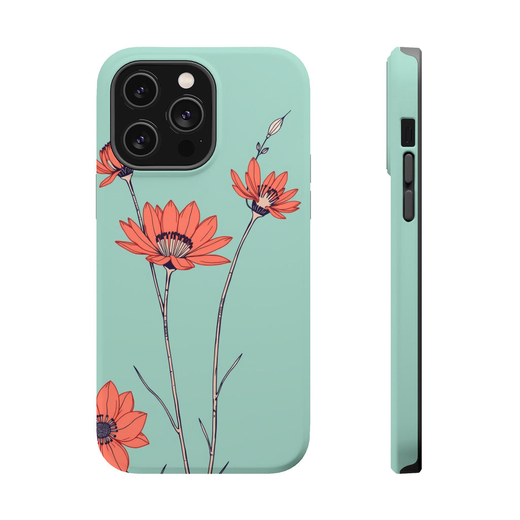 iPhone Vintage Botanical Print Minimalist Line Art Artistic Everyday · iPhone Ca