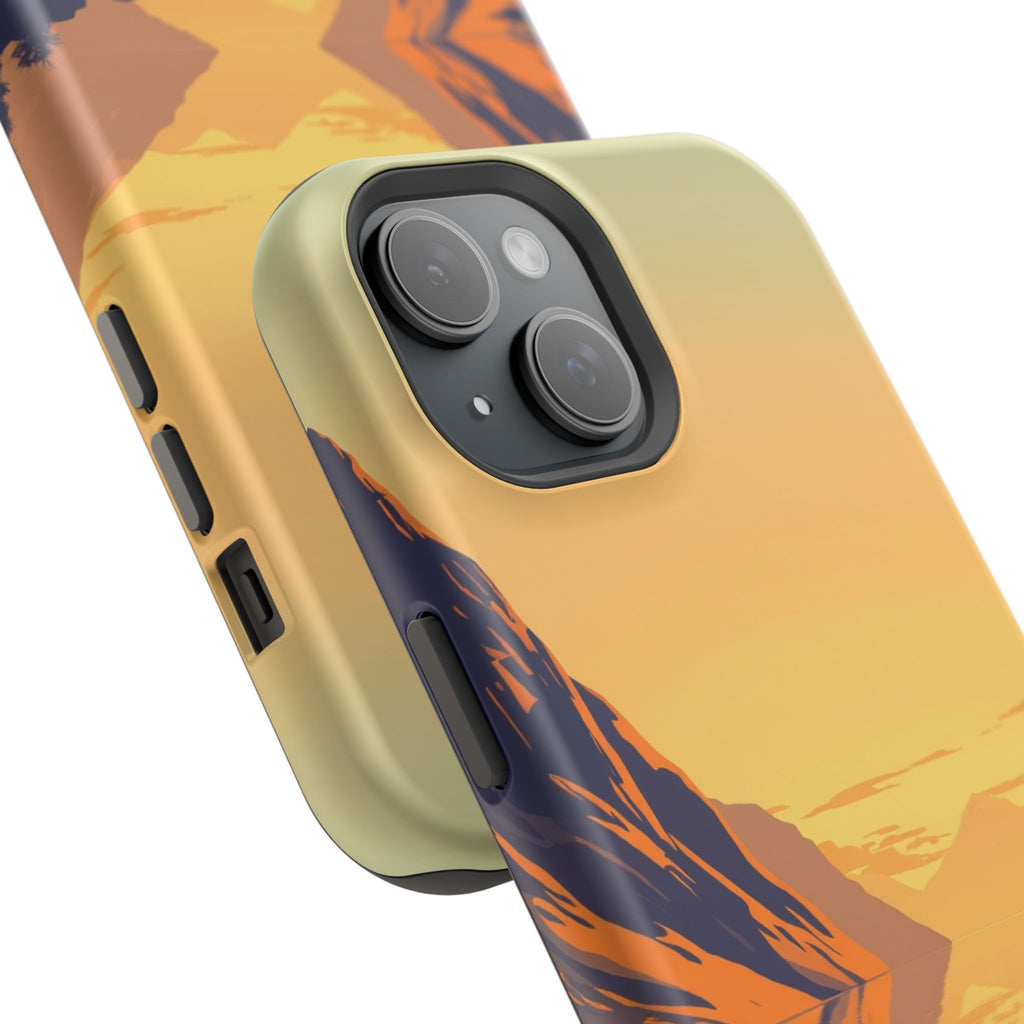 iPhone Fjord Reflection Pop Art Bold Slim Everyday Designer Case · iPhone Case