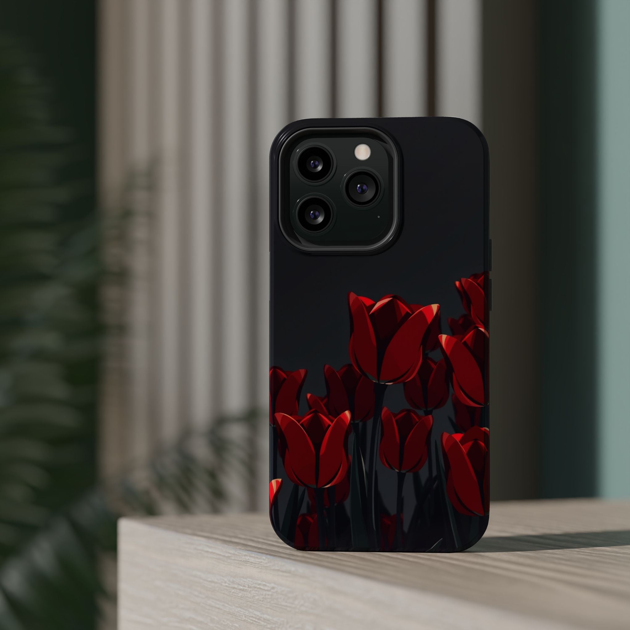 iPhone Tulip Row Mystic Art 10 Slim Everyday Designer Case · iPhone Case