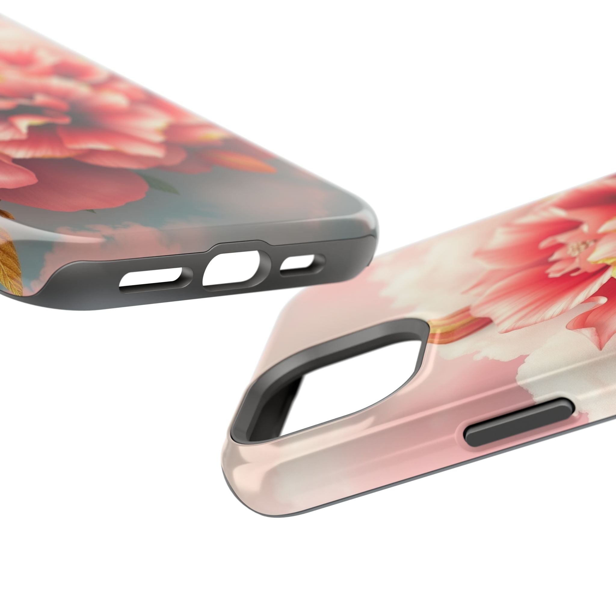 iPhone Pastel Floral Cloud Gold Foil Luxury Slim iPhone Everyday · iPhone Case