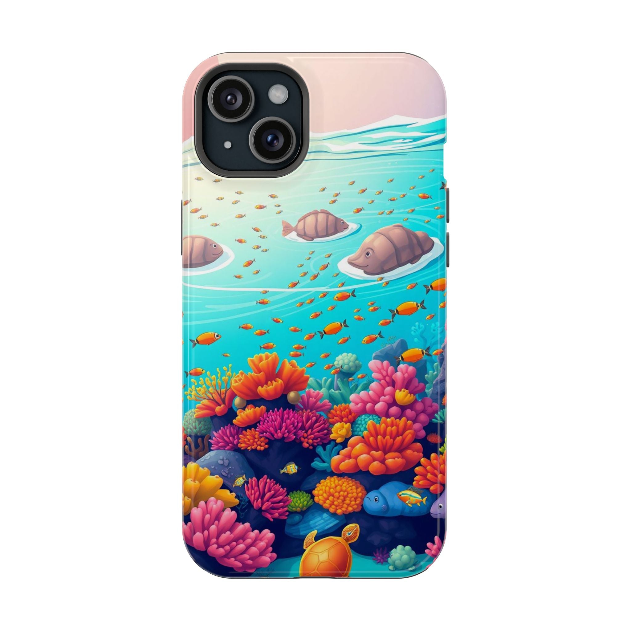 iPhone Coral Reef Panorama Kids Fun Phone Case Gift Slim Snap Case · iPhone Case