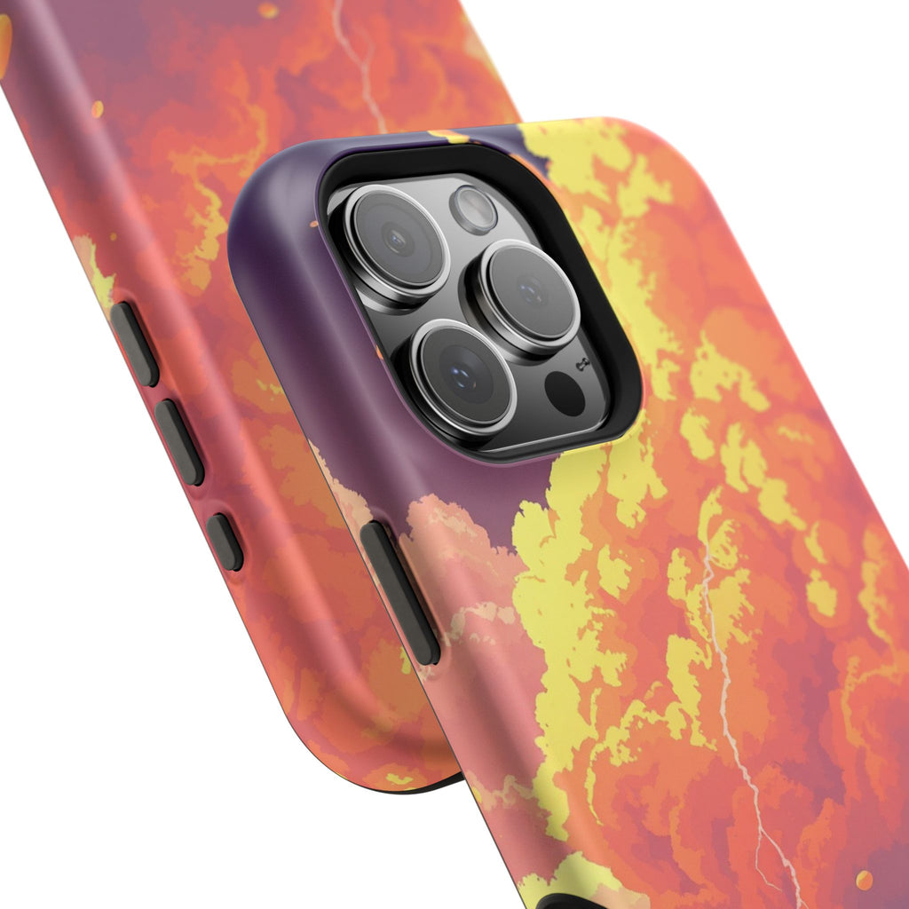 iPhone Sunset Amber And Peach Petal Storm Slim iPhone Everyday Designer · iPhone
