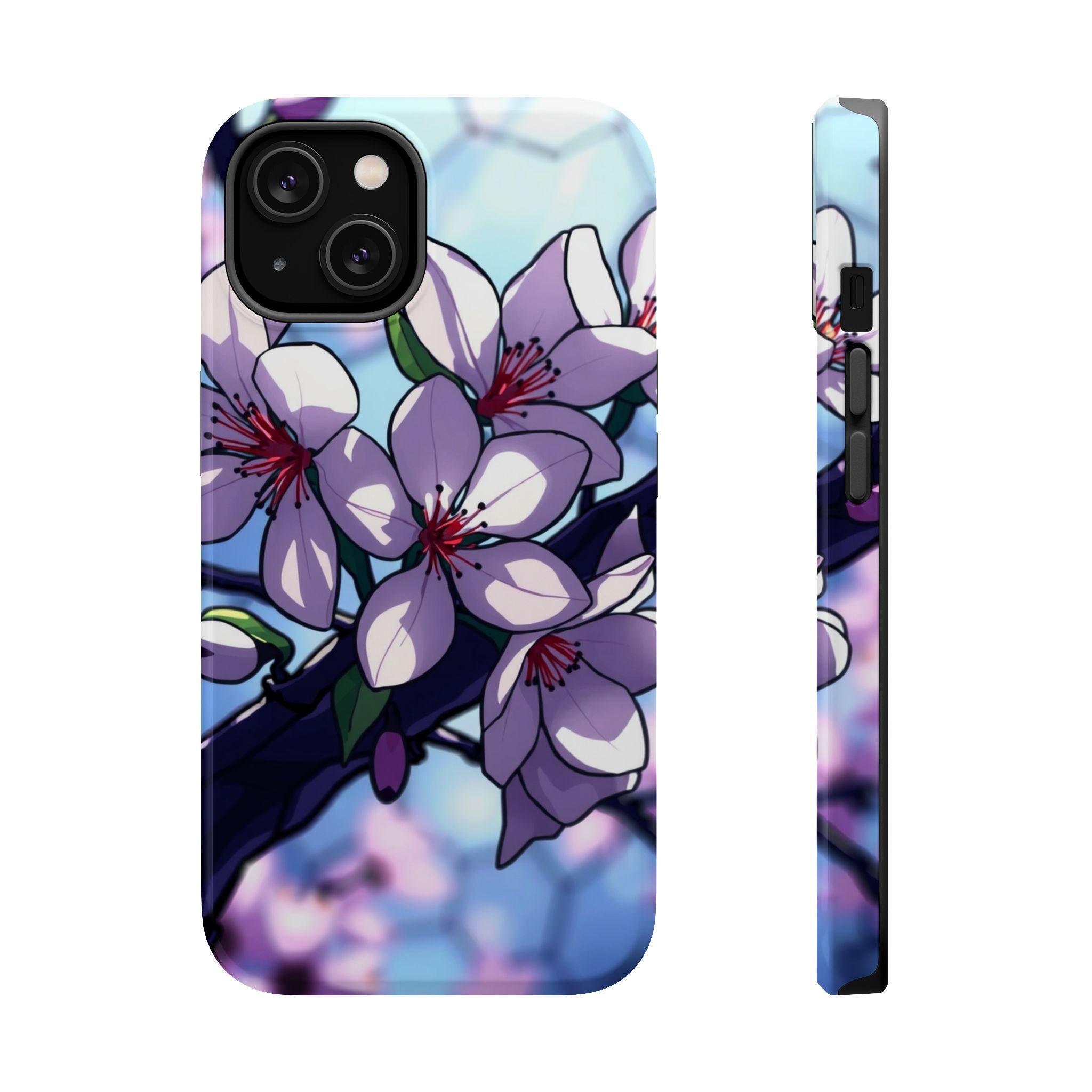 iPhone Dreamy Cherry Blossom Design Slim Everyday Designer Case · iPhone Case