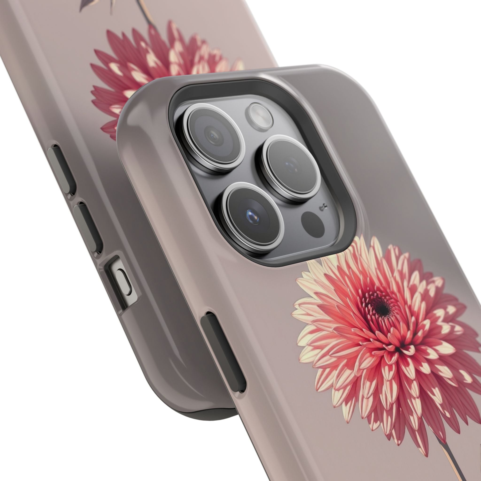 iPhone Serene Chrysanthemum Classic Design Slim iPhone Everyday · iPhone Case