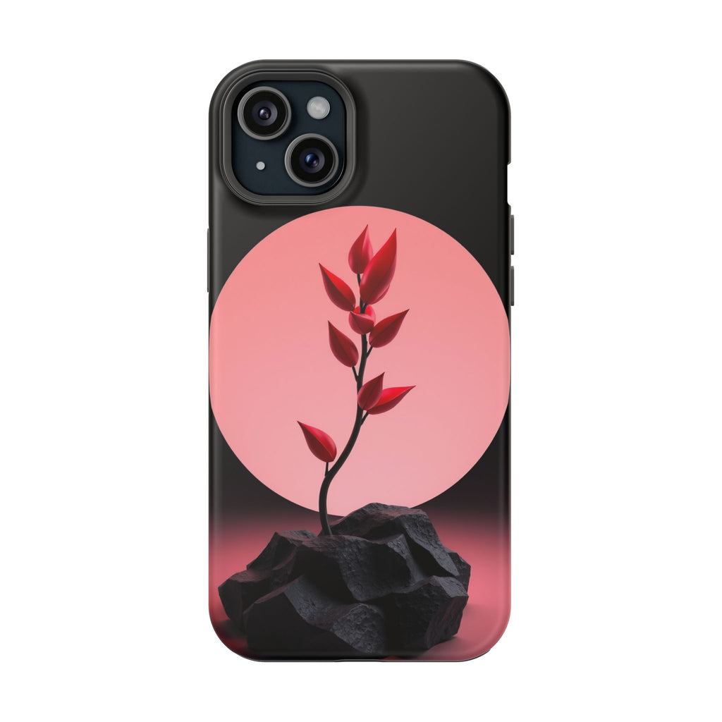 iPhone Serene Minimalist Stem Design Slim Everyday Designer Case · iPhone Case