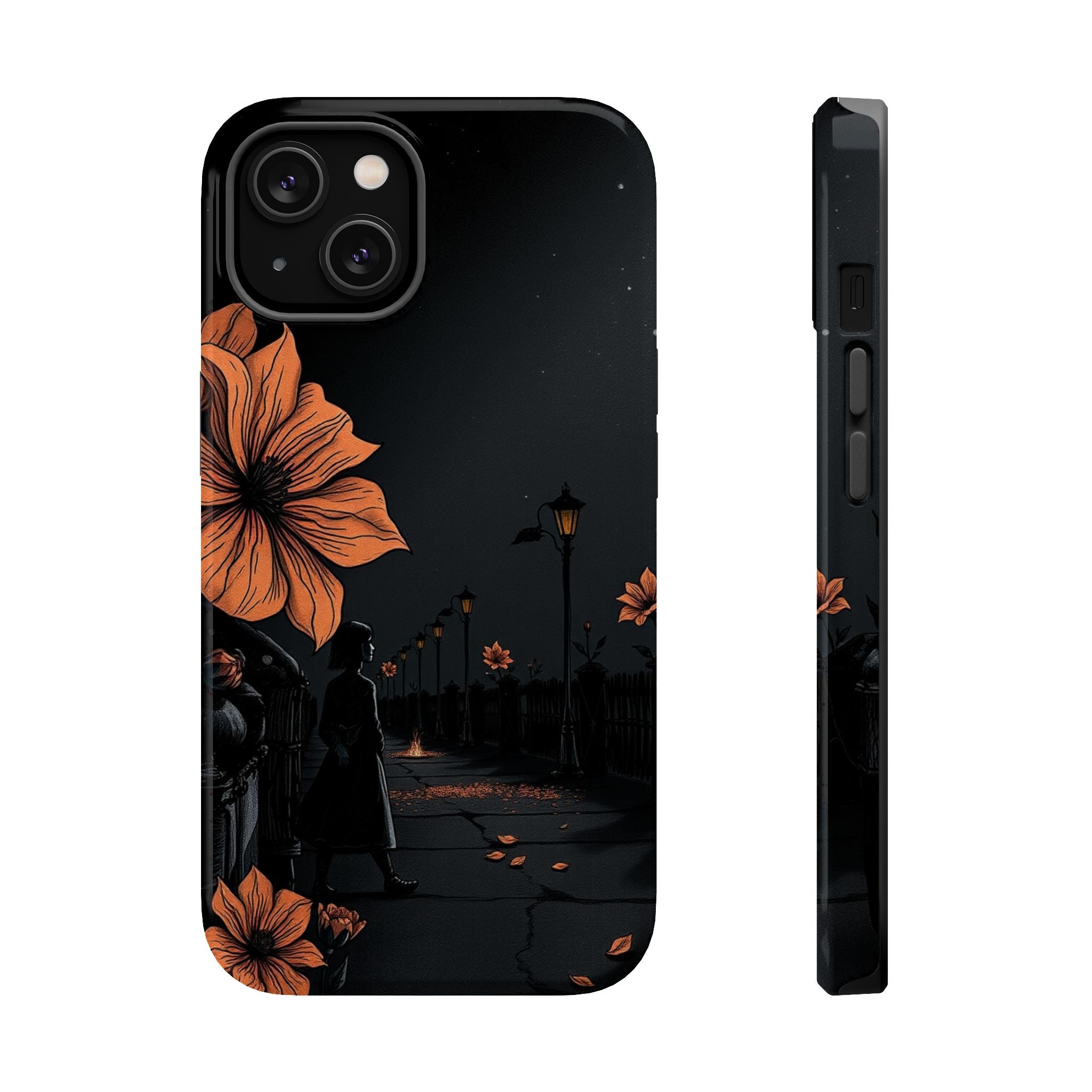 iPhone Night Bloomer Electric Art Bold Modern Everyday Snap Case · iPhone Case