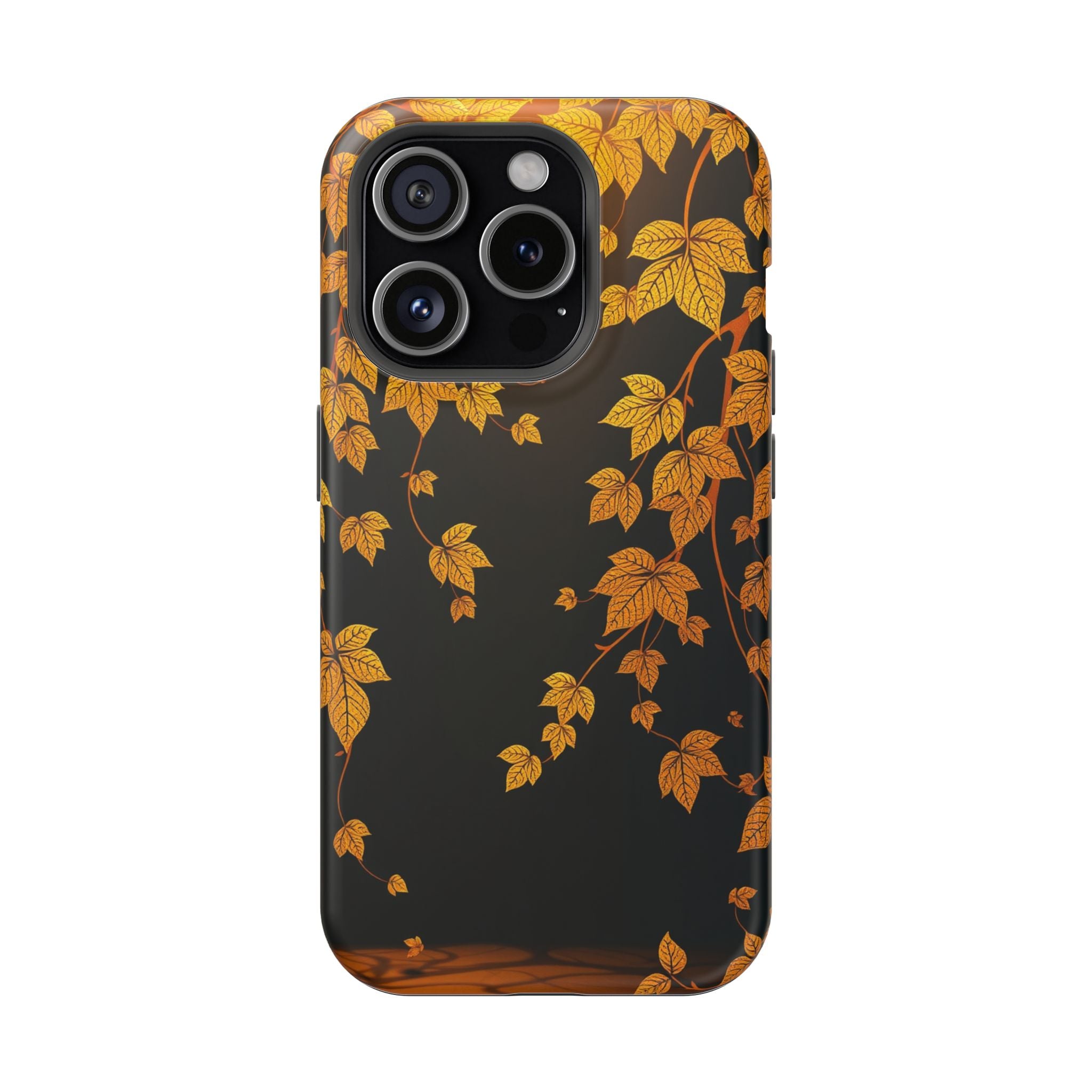 iPhone Mustard And Rust Art Nouveau Vine Slim Everyday iPhone 14 · iPhone Case