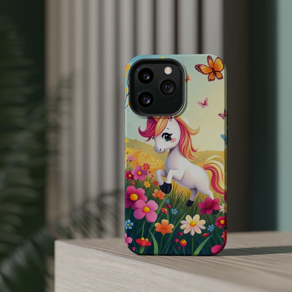 iPhone Magical Meadow Unicorn Kids Fun iPhone Phone Case Gift Slim · iPhone Case