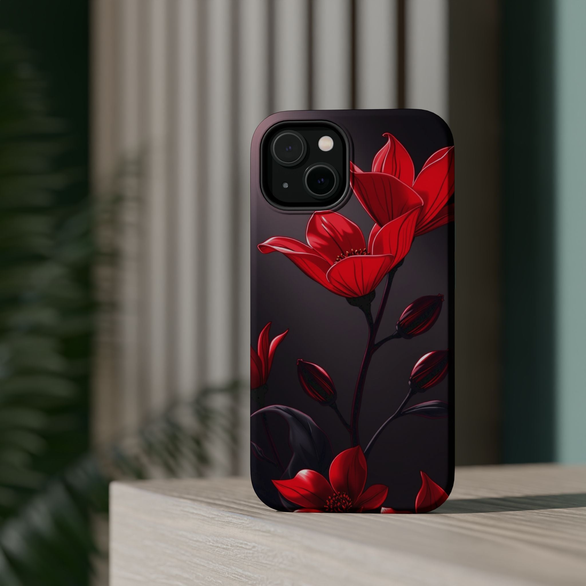 iPhone Dreamy Neon Floral Design Bold Modern Everyday Snap Case · iPhone Case