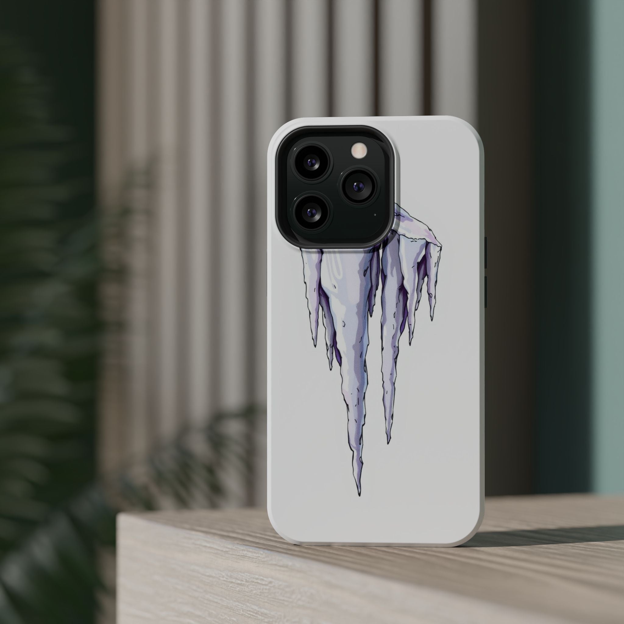 iPhone Lavender And Pearl Icicle Formation Slim iPhone Everyday · iPhone Case