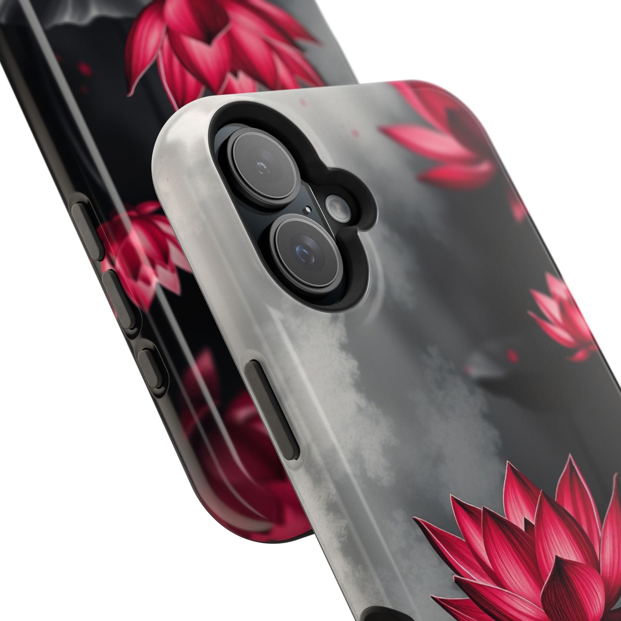 iPhone Lotus Pond Mystic Art 15 Slim Everyday Designer Case · iPhone Case