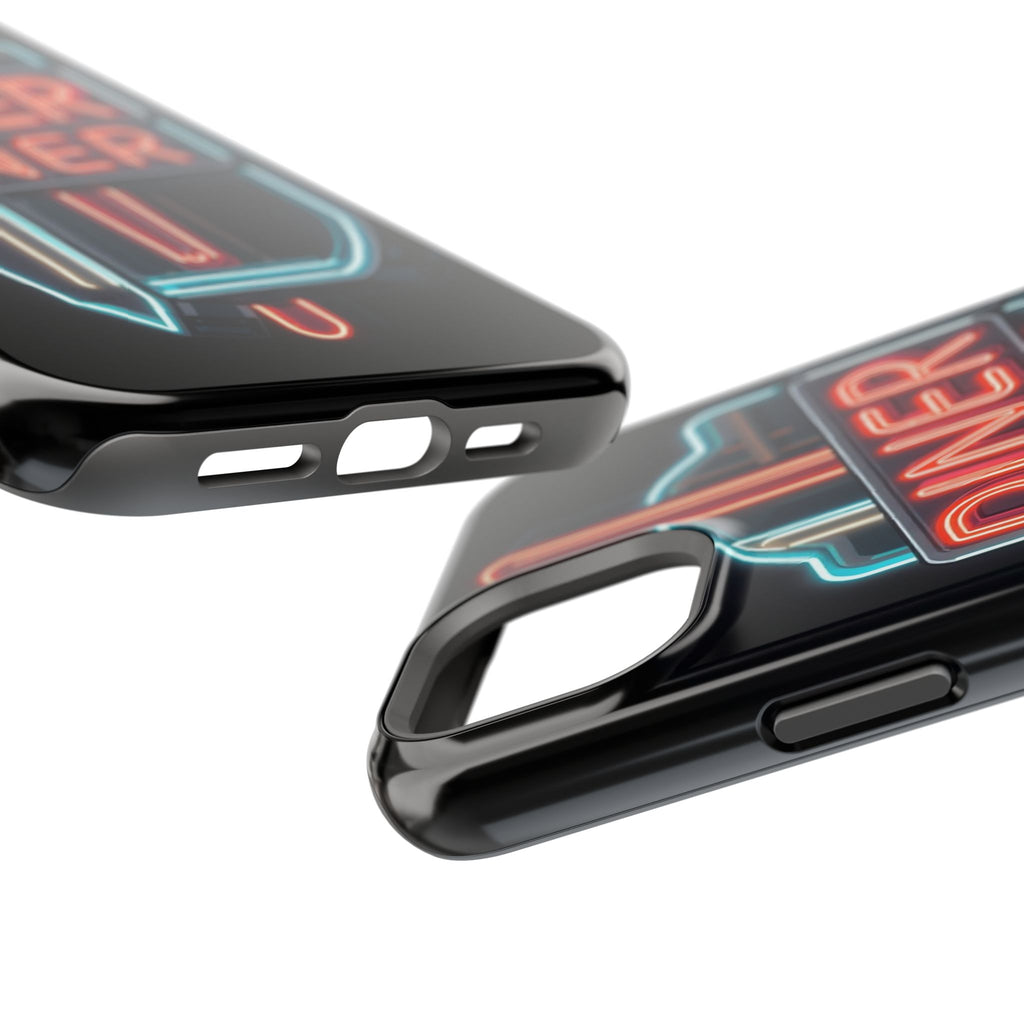 iPhone Neon Diner Sign Electric Art Slim Everyday Designer Case · iPhone Case