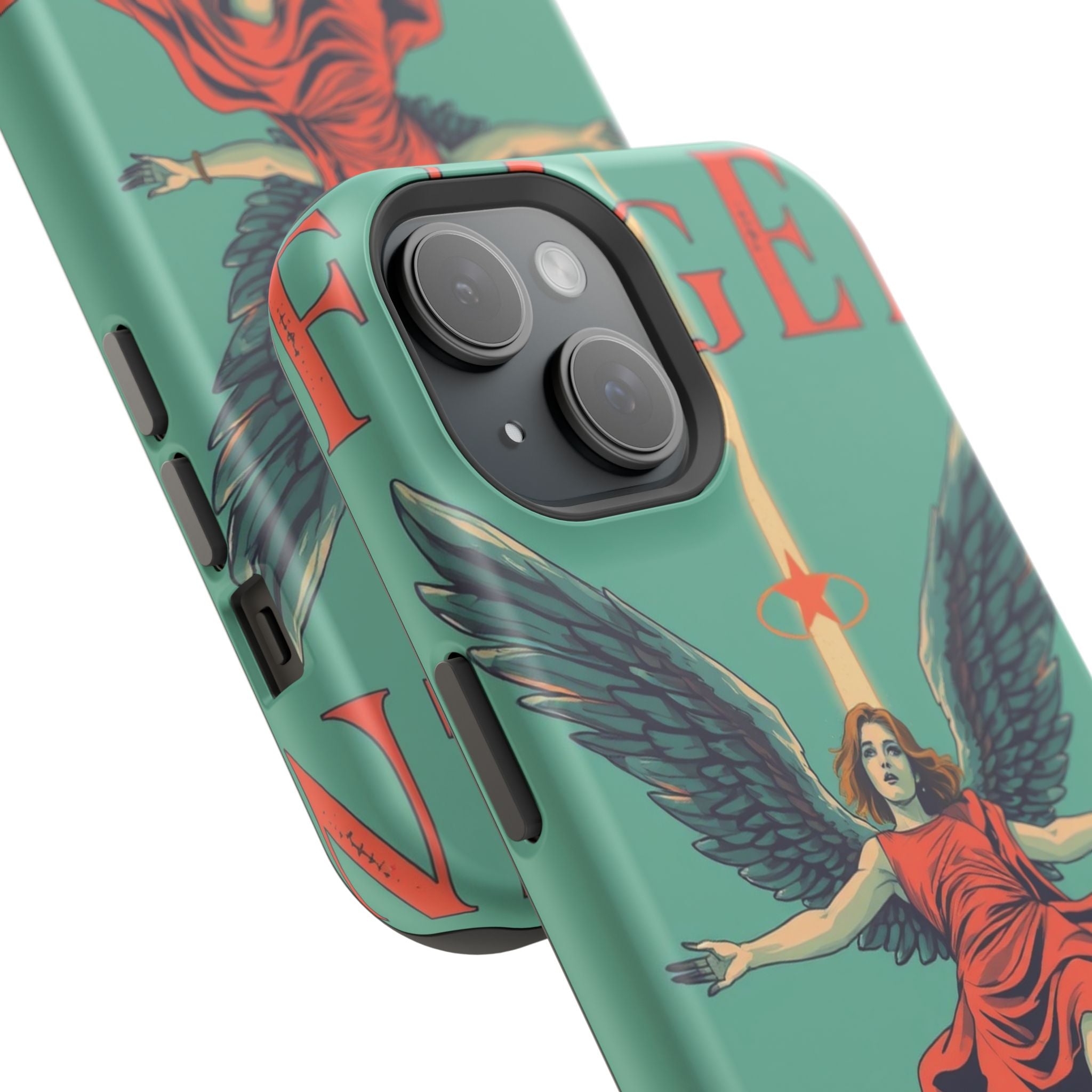 iPhone Radiant Fallen Angel Design Bold Modern Everyday Snap Case · iPhone Case