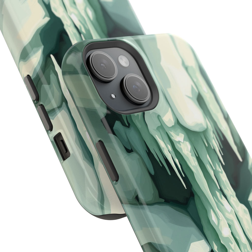 iPhone Earthy Icicle Formation Design Slim Everyday Designer Case · iPhone Case