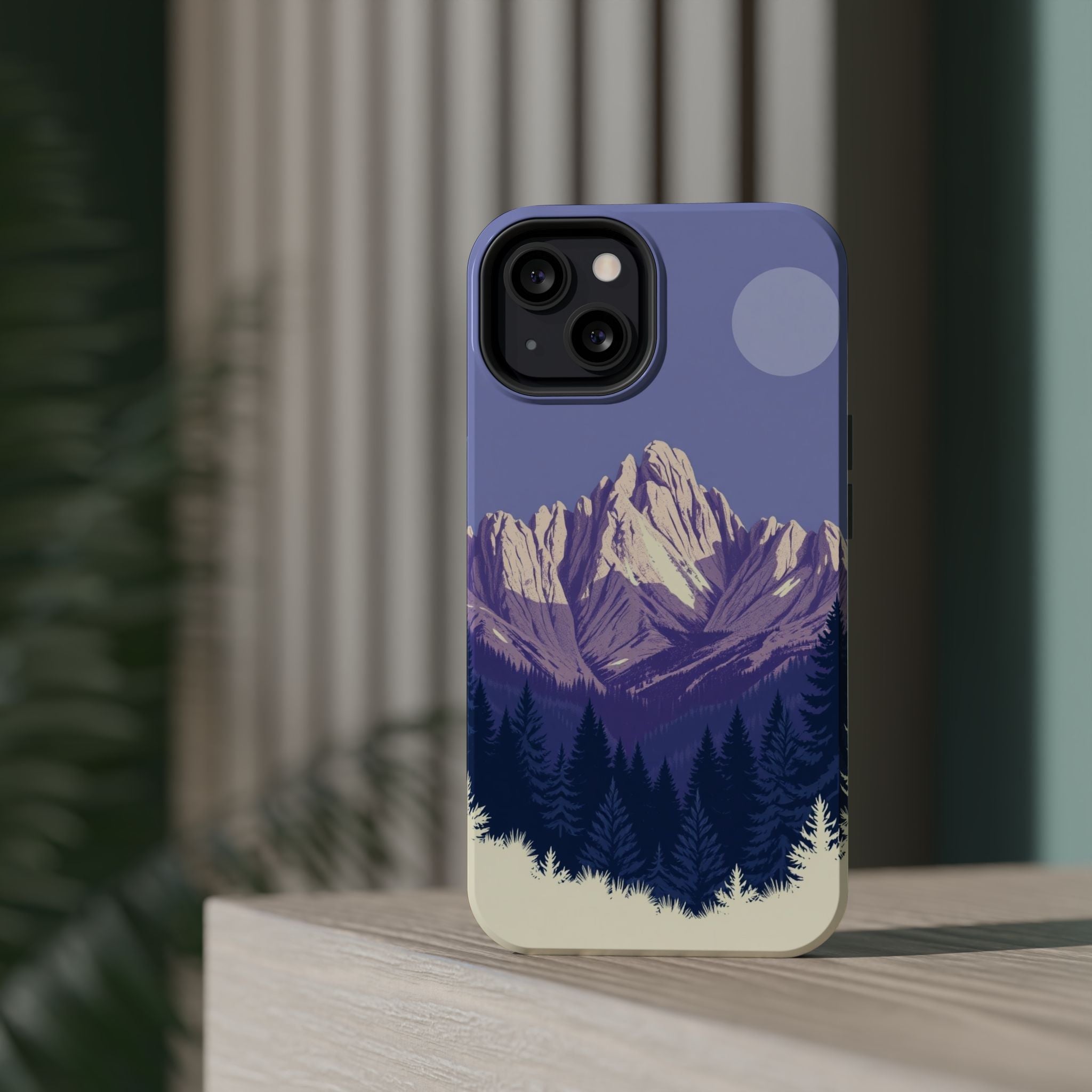 iPhone Pine Ridge Serene Design Slim Everyday Designer Case · iPhone Case