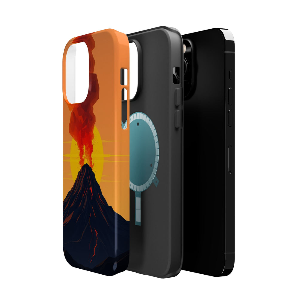 iPhone Vibrant Volcanic Eruption Design Slim Everyday iPhone Designer · iPhone C