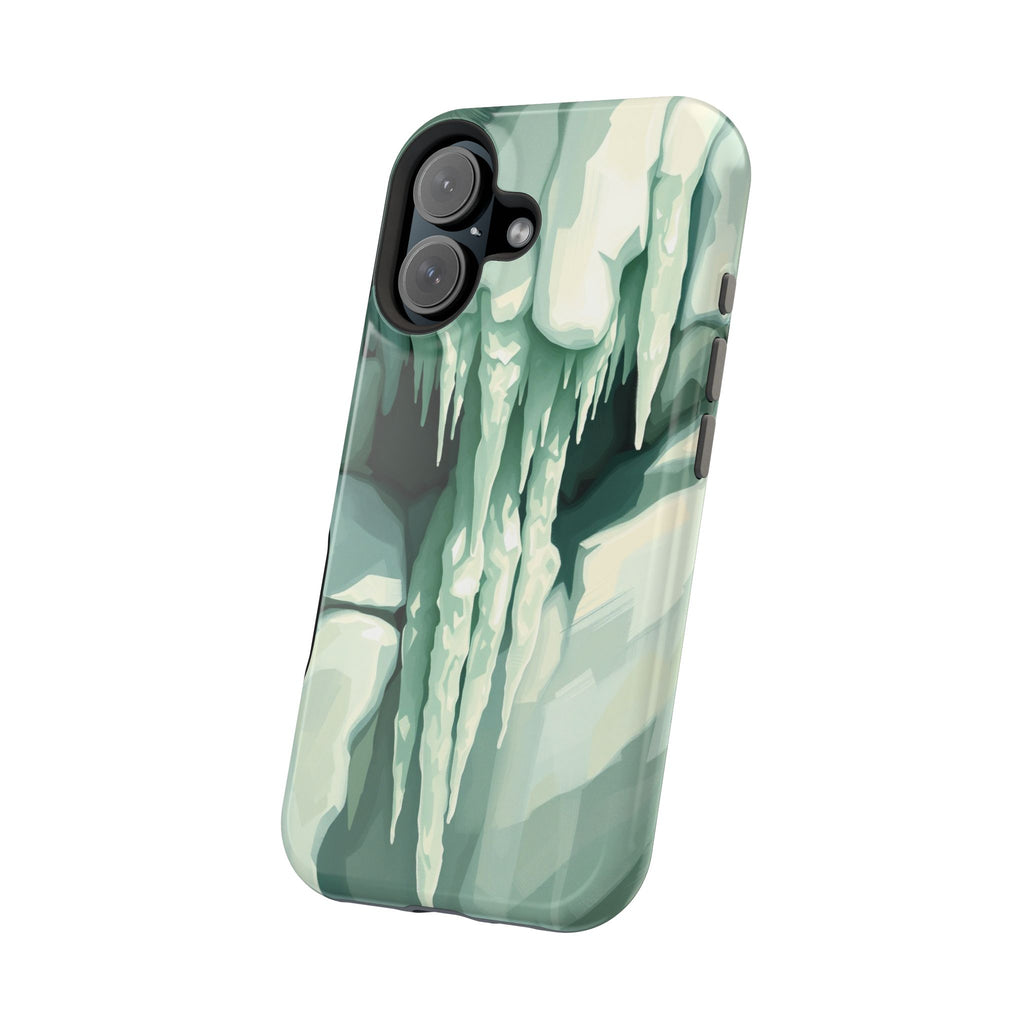 iPhone Earthy Icicle Formation Design Slim Everyday Designer Case · iPhone Case