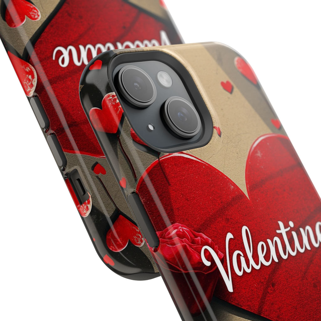 iPhone Serene Vintage Valentine Card Design Slim Everyday Designer Case · iPhone