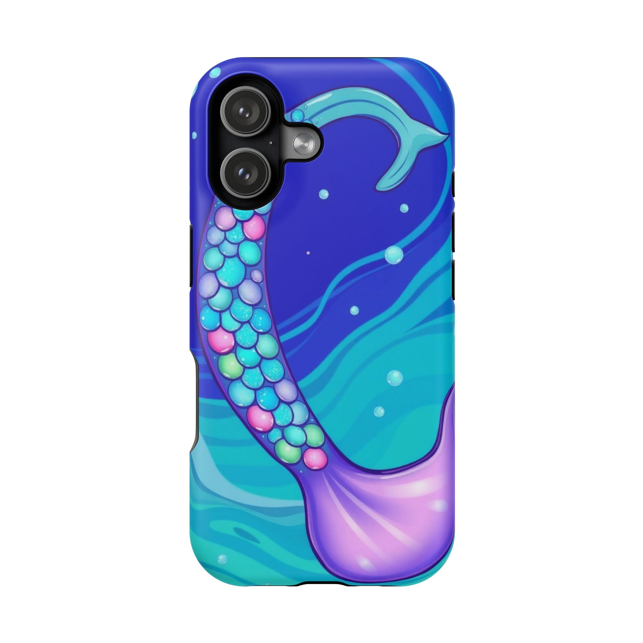 iPhone Mermaid Tail Swirl Kids Fun iPhone Phone Case Gift Artistic · iPhone Case