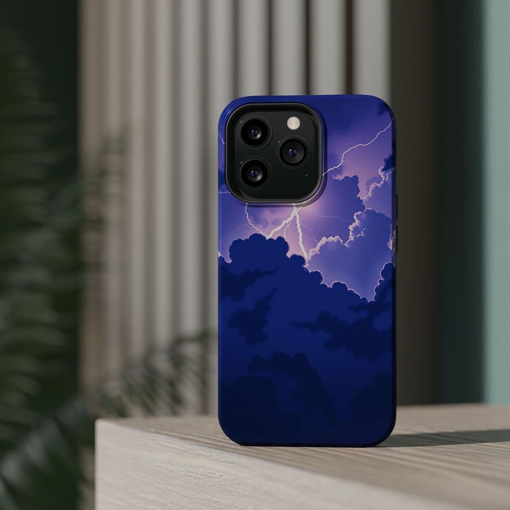iPhone Indigo And Violet Thunderstorm Sky Slim iPhone Everyday Designer · iPhone