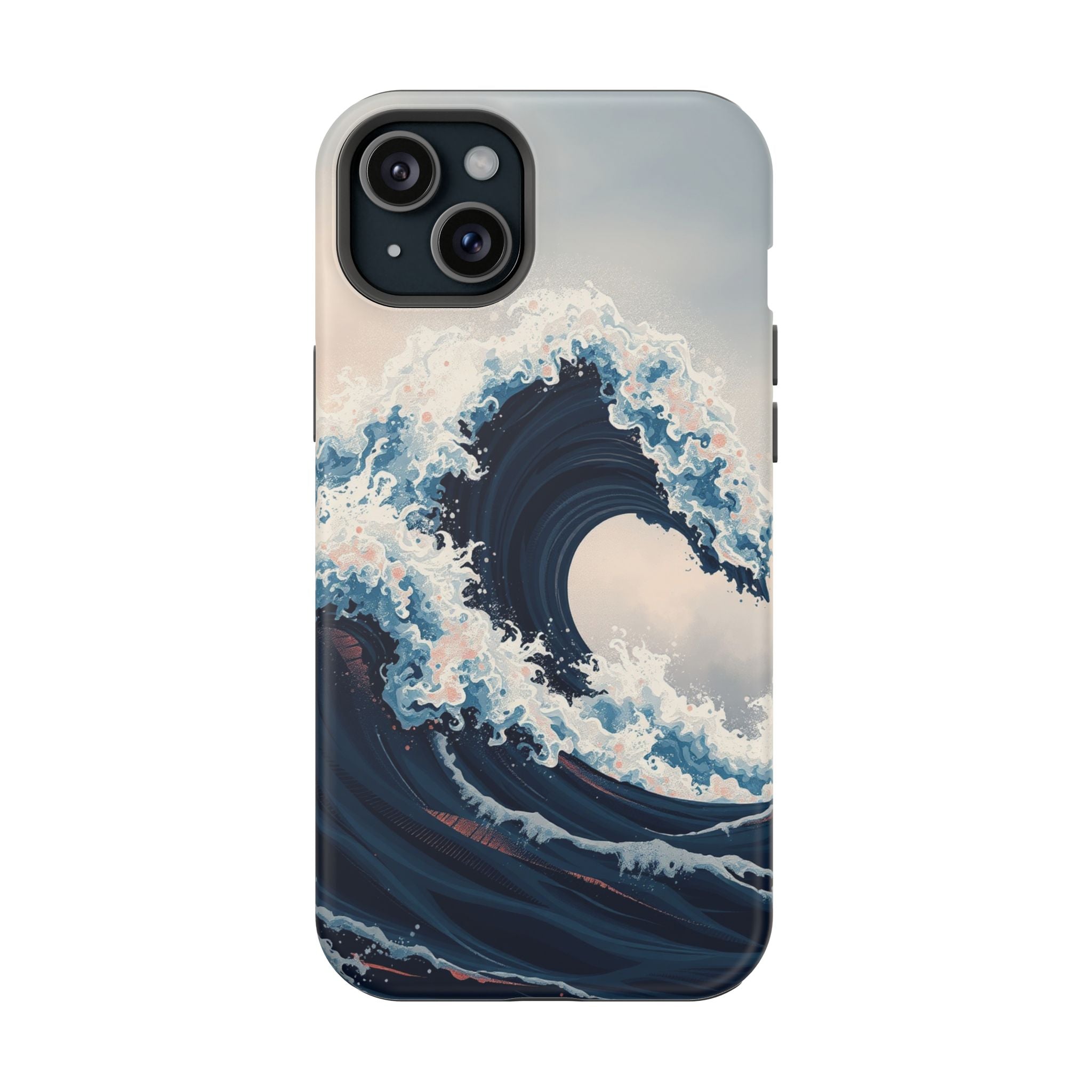 iPhone Ocean Wave Crash Grunge Distressed Slim iPhone Everyday Designer · iPhone