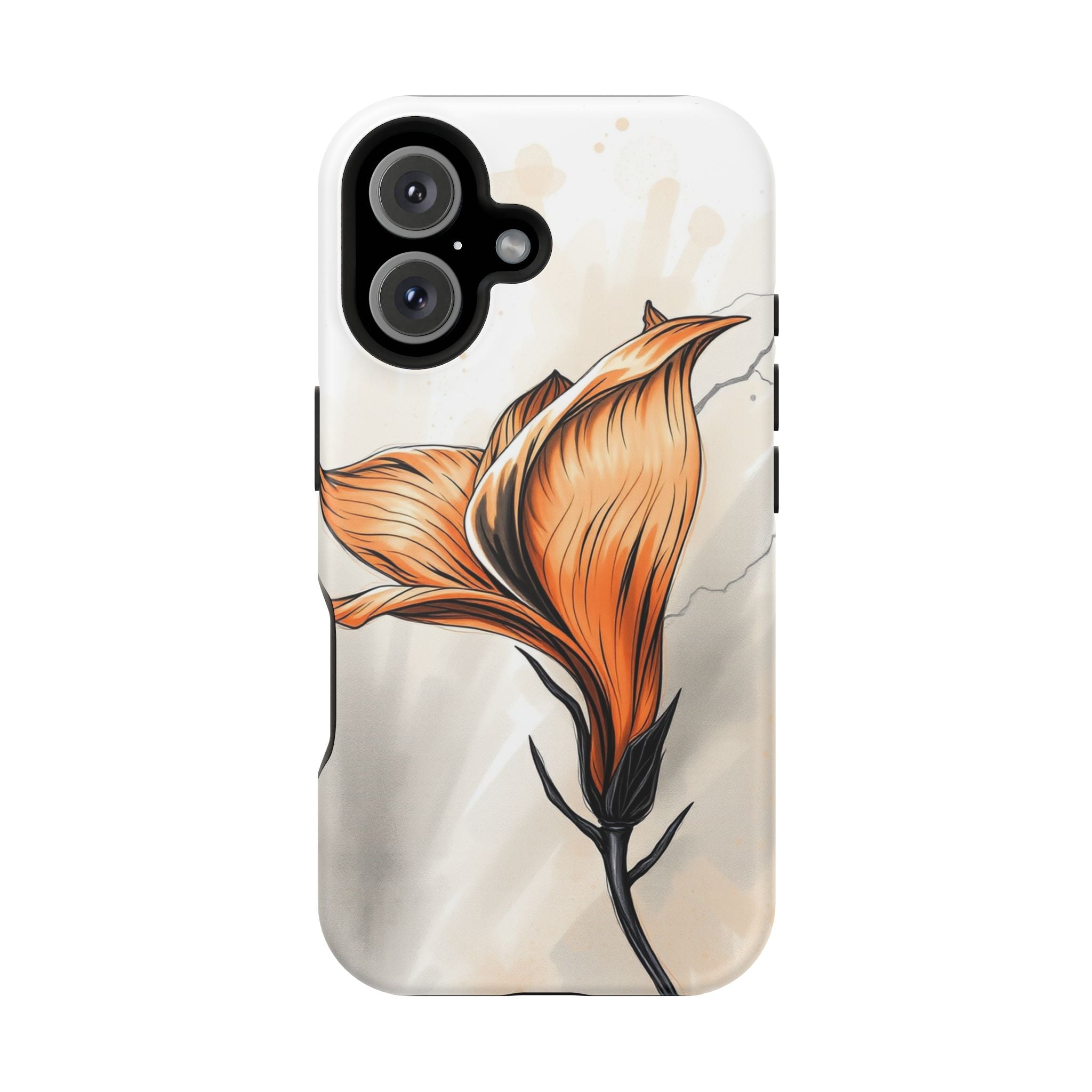iPhone Dreamy Petal Storm Design Bold Modern Everyday Snap Case · iPhone Case
