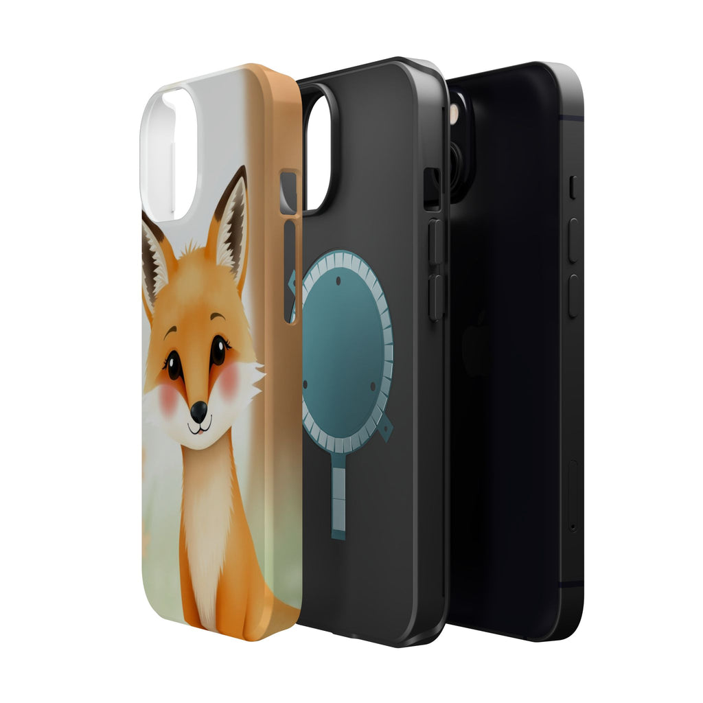 iPhone Watercolor Fox Portrait Kids Fun iPhone Phone Case Gift Slim · iPhone Cas