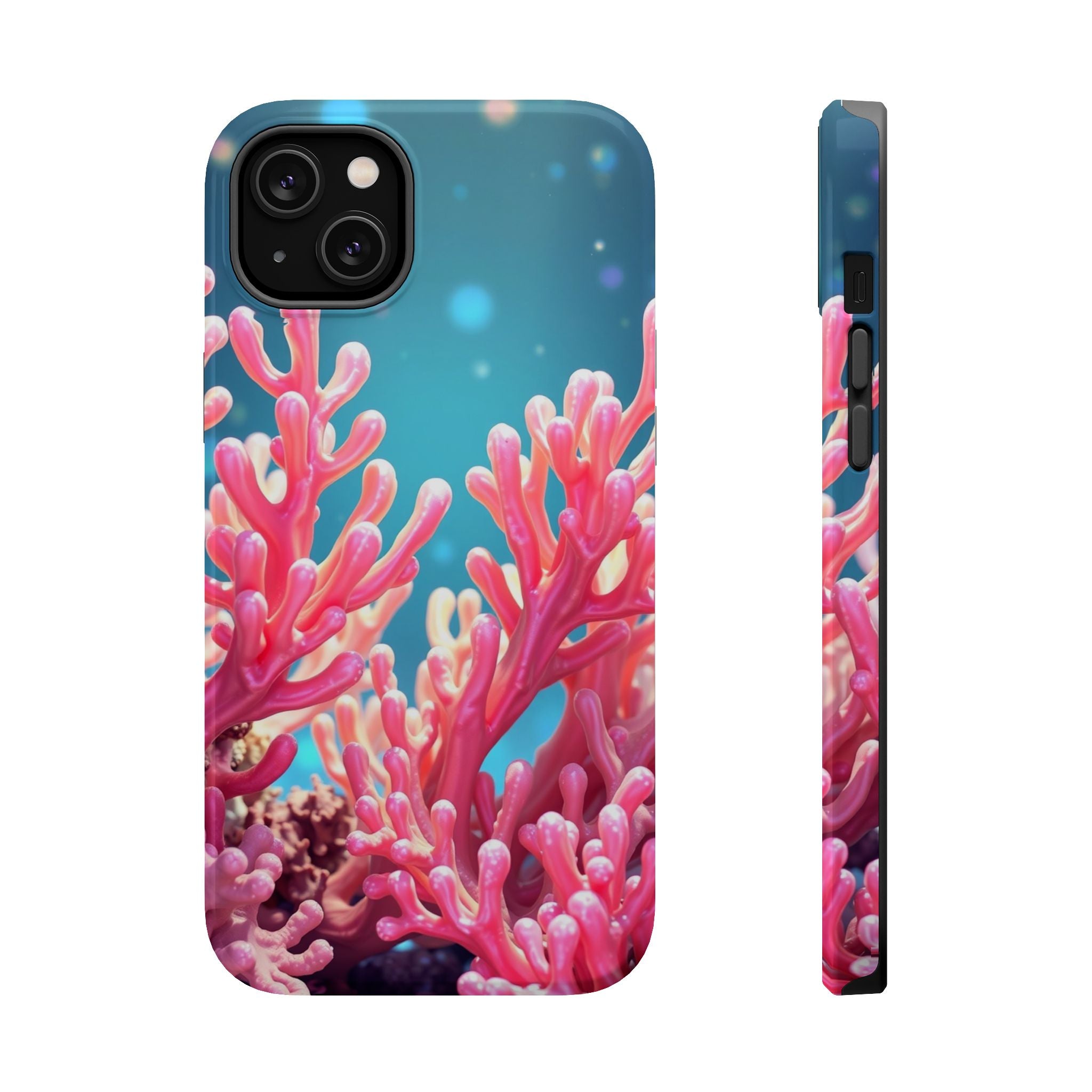 iPhone Coral Reef Life Holographic Iridescent Slim iPhone Everyday · iPhone Case