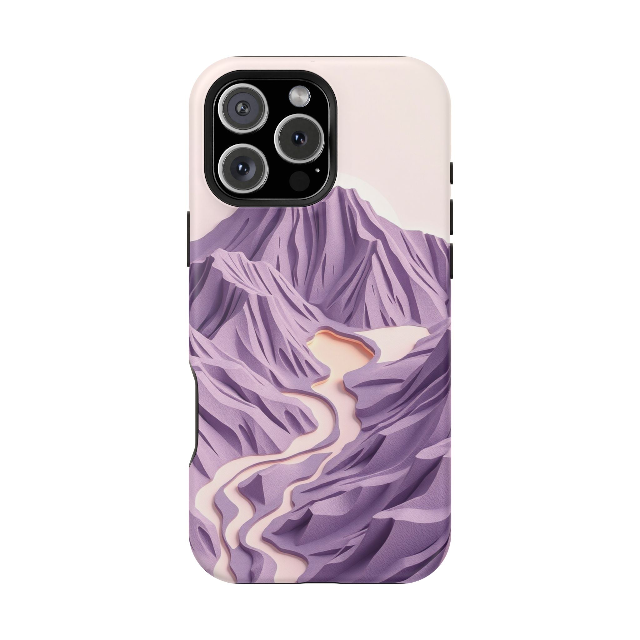 iPhone Vibrant Lava Field Design Bold Modern Everyday Snap Case · iPhone Case