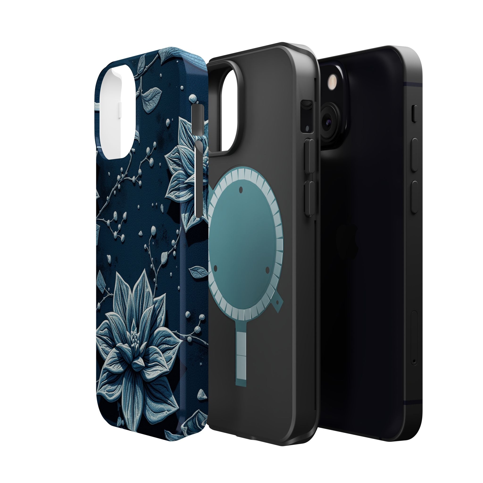 iPhone Floral Terrazzo Bold Art Slim Everyday Designer Case Galaxy · iPhone Case