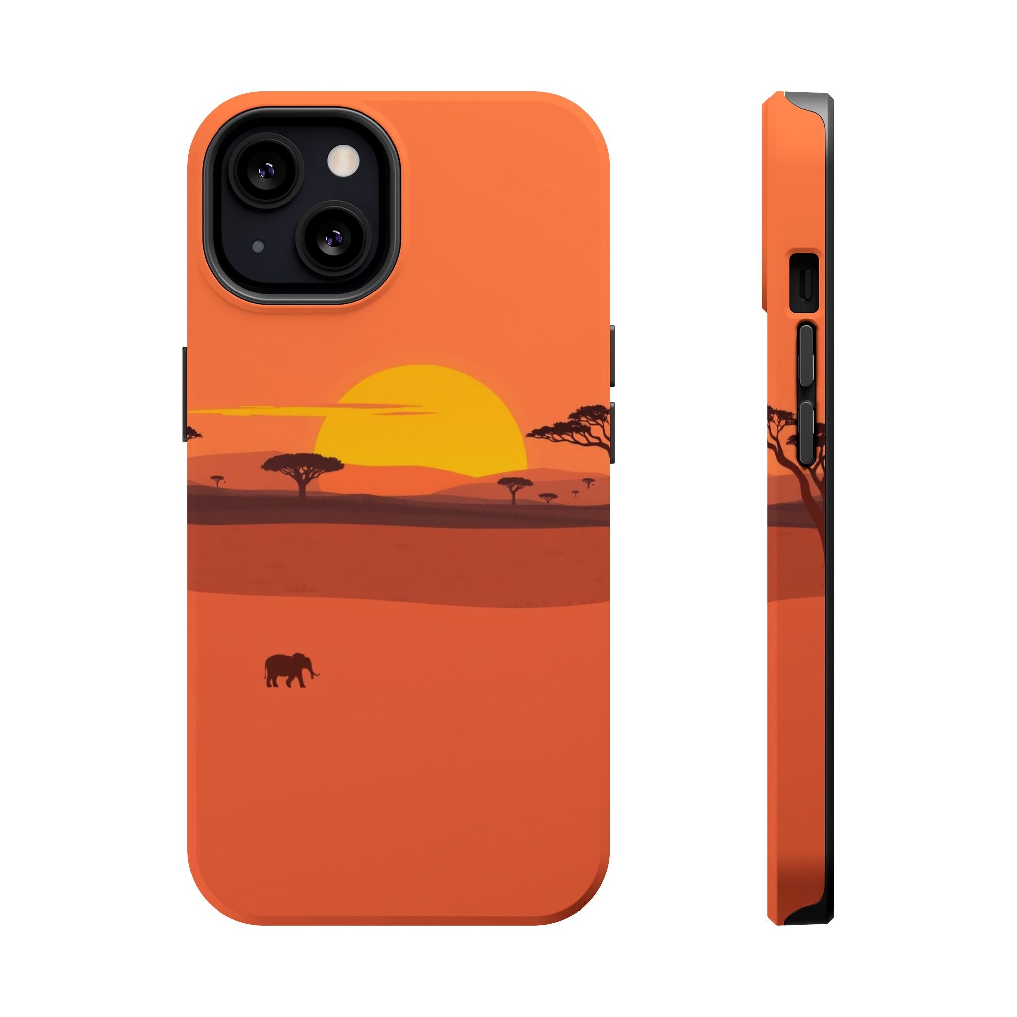 iPhone Sunset Amber And Peach Savanna Horizon Slim iPhone Everyday · iPhone Case