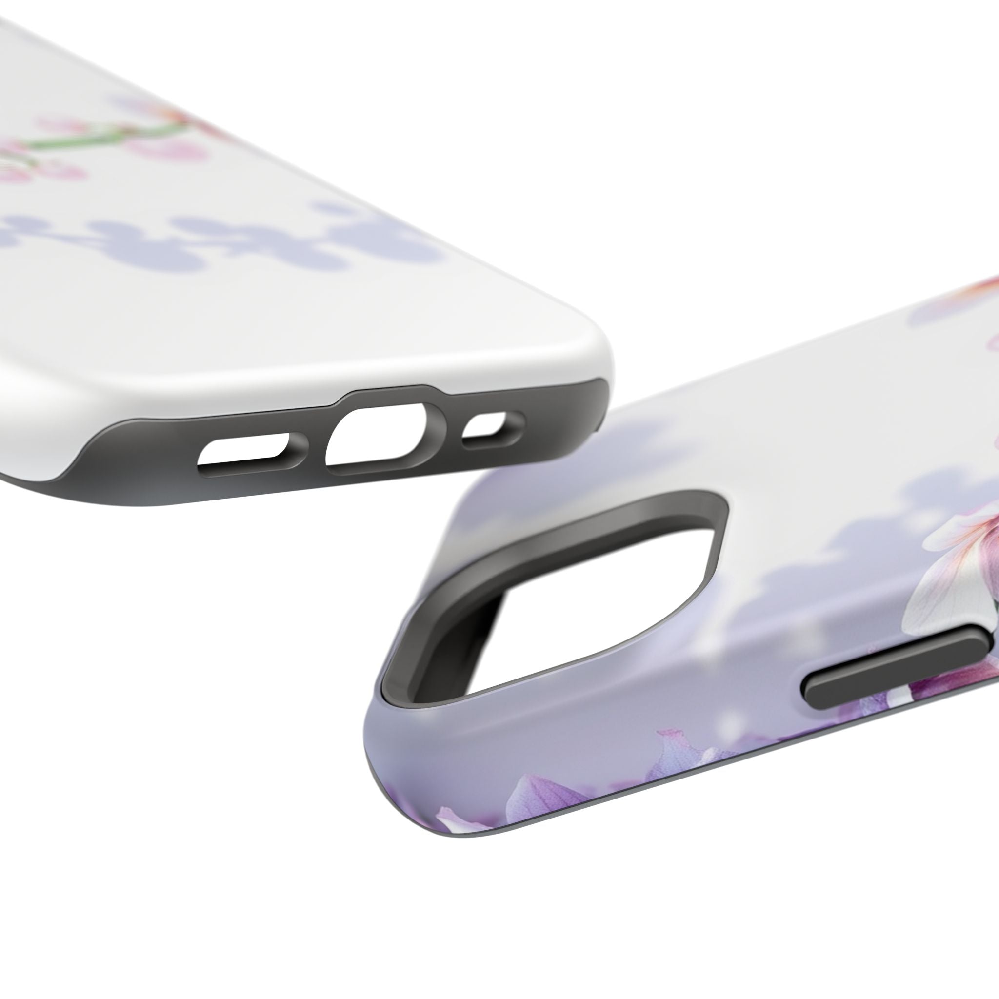 iPhone Vibrant Floral Crown Design Clean Minimal Snap Cas Slim Snap Case · iPhon