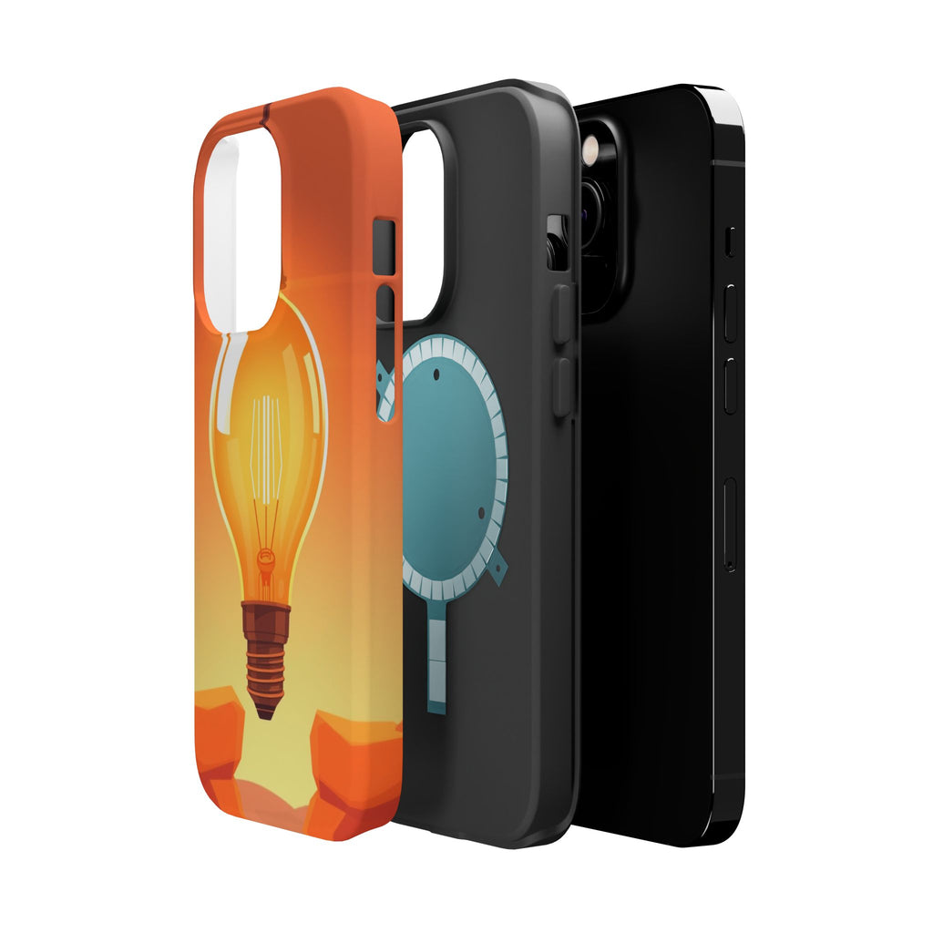 iPhone Edison Bulb Warm Enchanted Art Slim Everyday Designer Case · iPhone Case