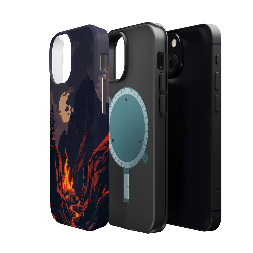 iPhone Wildfire Glow Mystic Art 13 Bold Modern Everyday Snap Case · iPhone Case