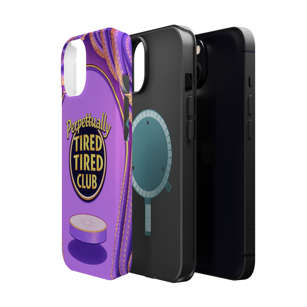 iPhone Perpetually Tired Club Bold Art Slim Everyday Designer Case · iPhone Case