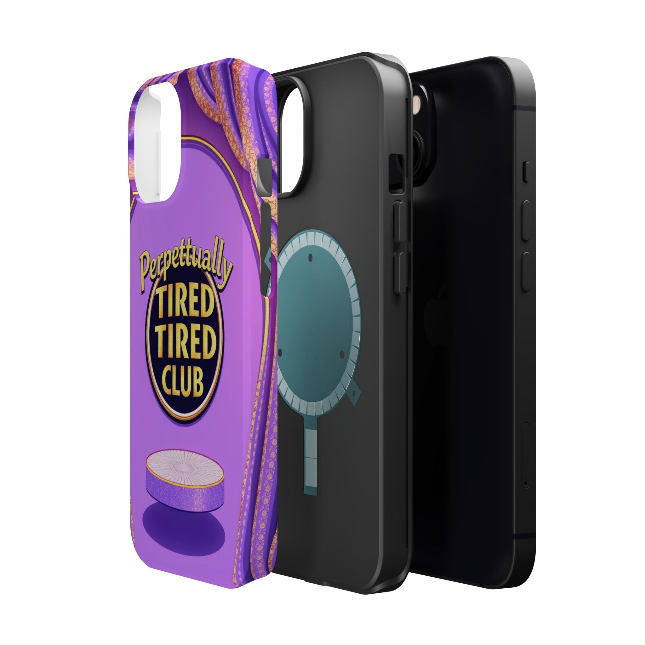 iPhone Perpetually Tired Club Bold Art Slim Everyday Designer Case · iPhone Case