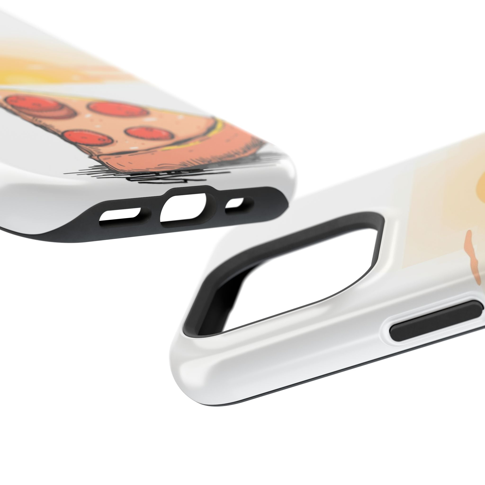 iPhone Earthy Pizza Slice Sunset Design Slim Everyday Designer Case · iPhone Cas