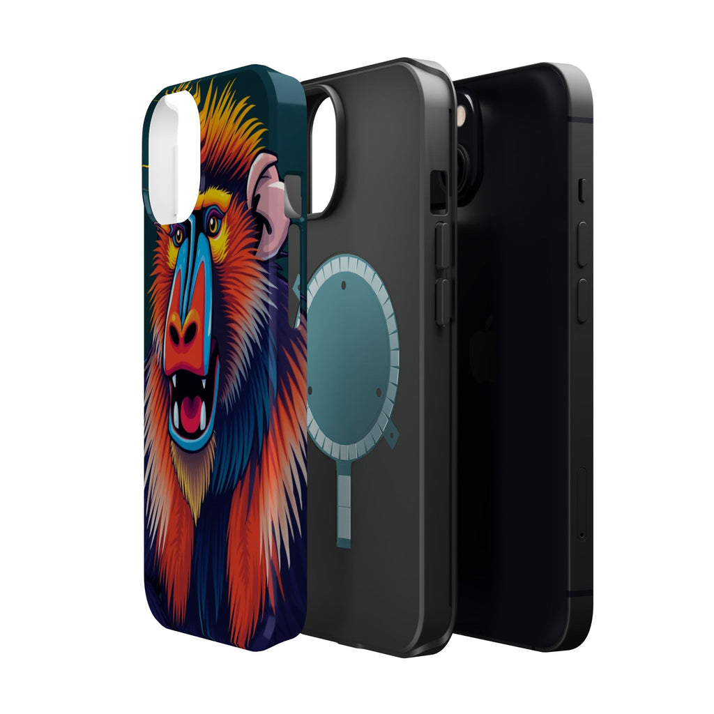 iPhone Mandrill Colorful Face Kids Fun iPhone Phone Case Gift Slim · iPhone Case