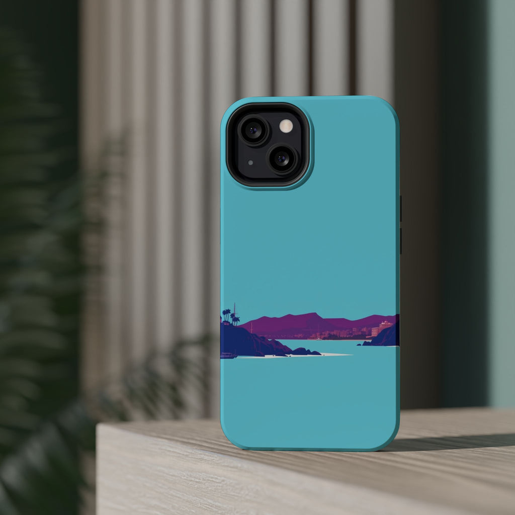 iPhone Hibiscus Coast Mystic Art Bold Modern Everyday Snap Case · iPhone Case